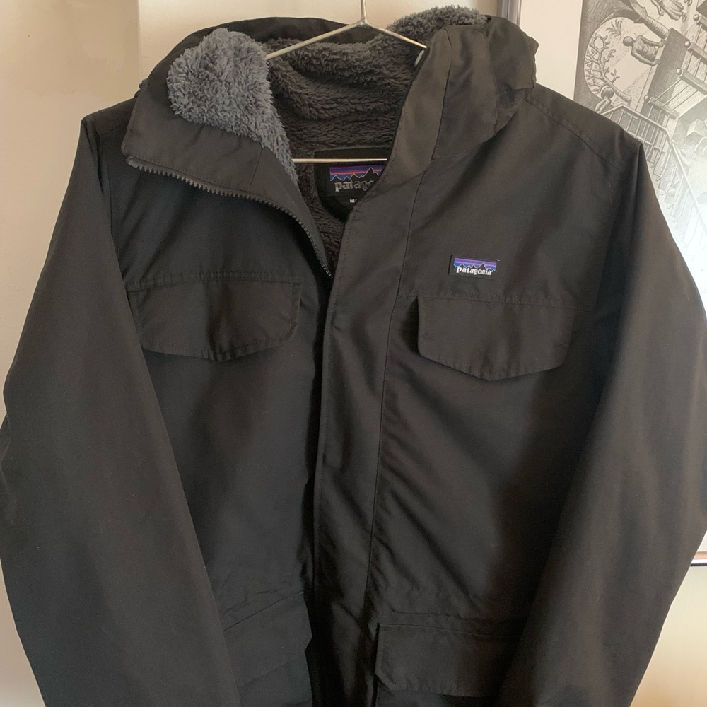 Patagonia Men's Isthmus Parka black size medium